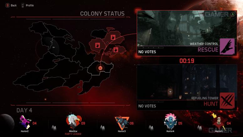 Evolve Colony Status