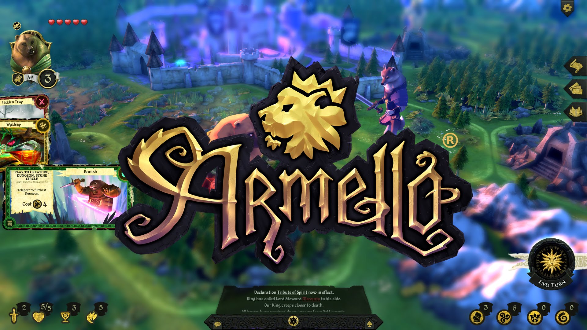 Armello muestra su tráiler de lanzamiento