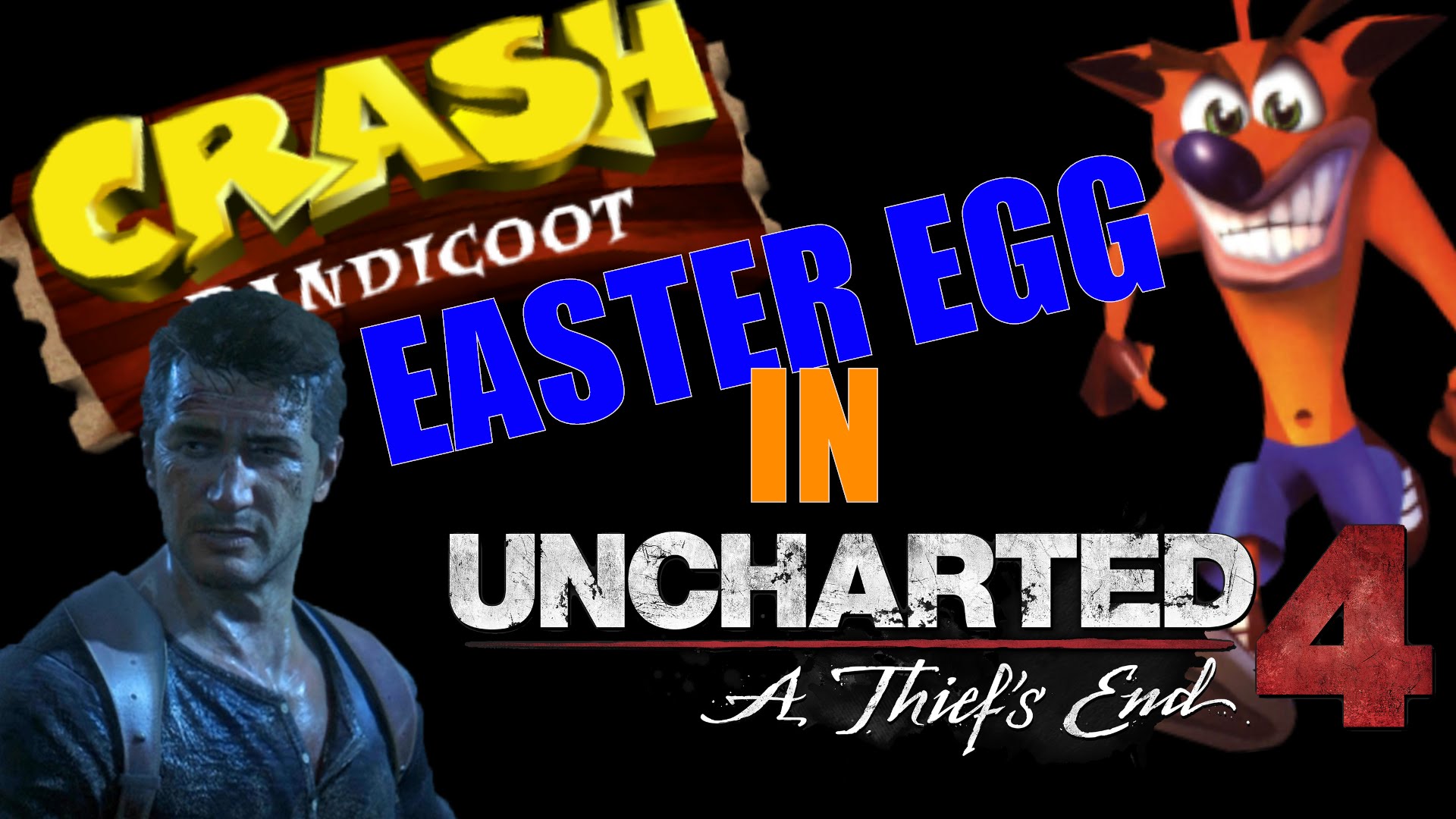 Uncharted 4 te permite jugar Crash Bandicoot