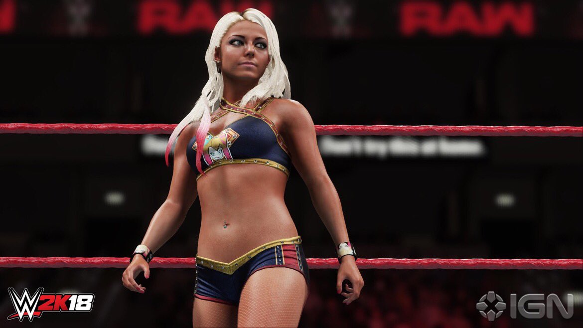 wwe 2k18 alexa