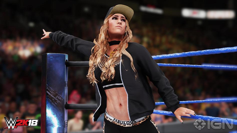 wwe 2k18 carmela