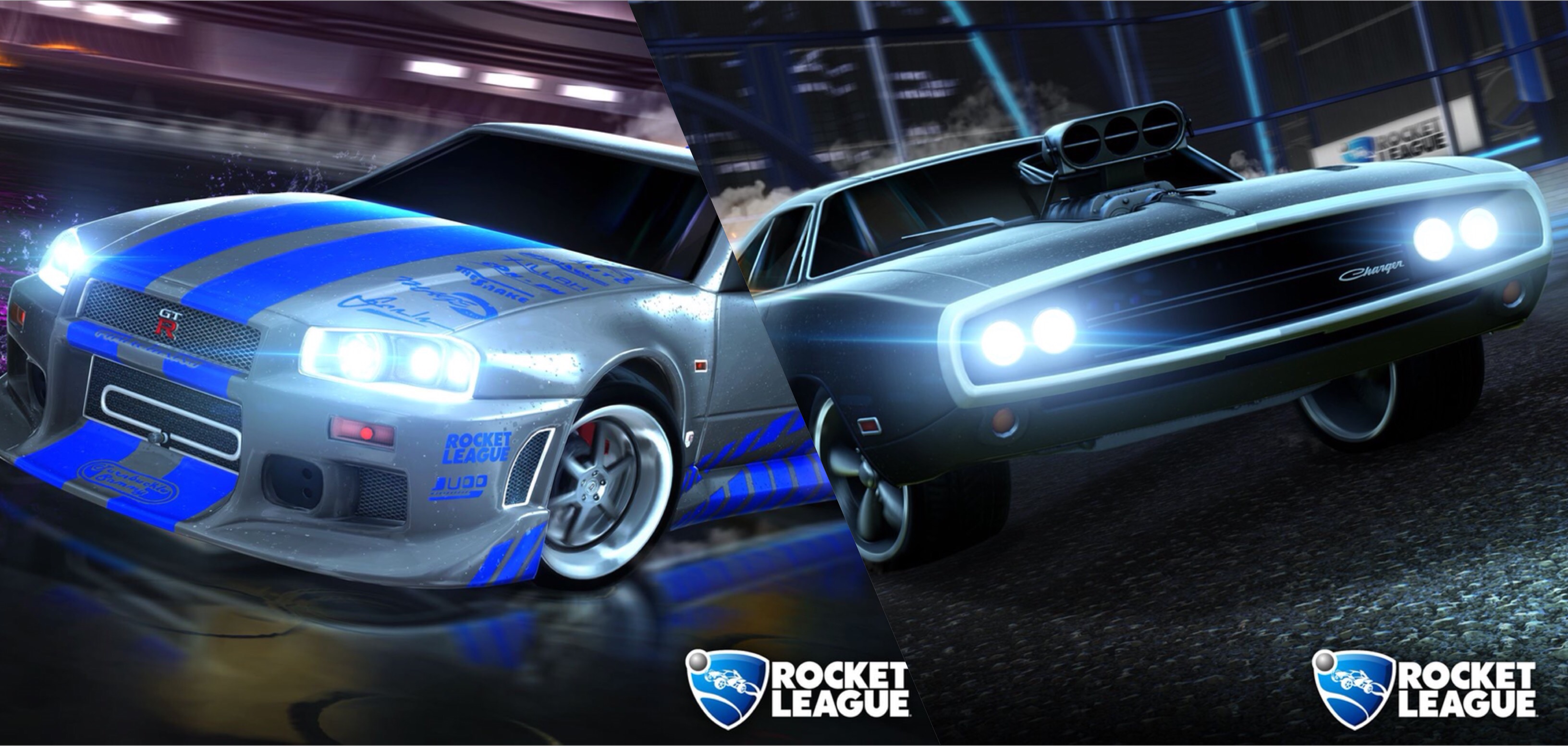 fast and the furious rocket league