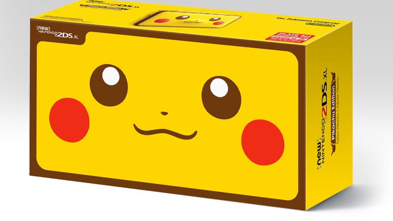 Nintendo 2ds xl pikachu