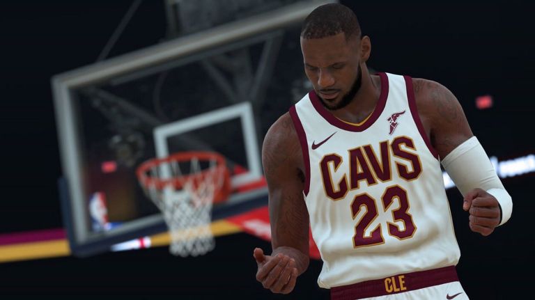 lebron james nba 2k18