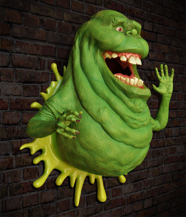 Hollywood Collectible Ghostbusters Slimer Wall Sculpture 002