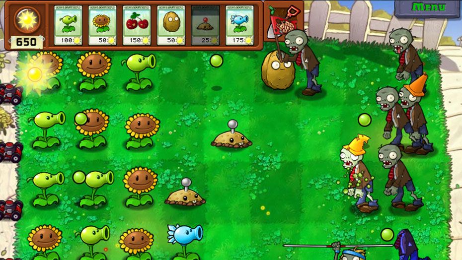 plants vs zombies